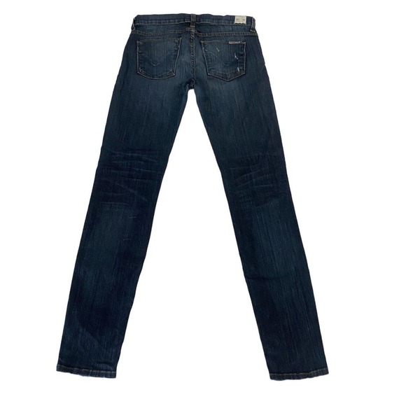 Hudson Jeans Womens 26 Blue Ankle Skinny Ladies Midrise Nico Stretch Denim Pants - Picture 2 of 9